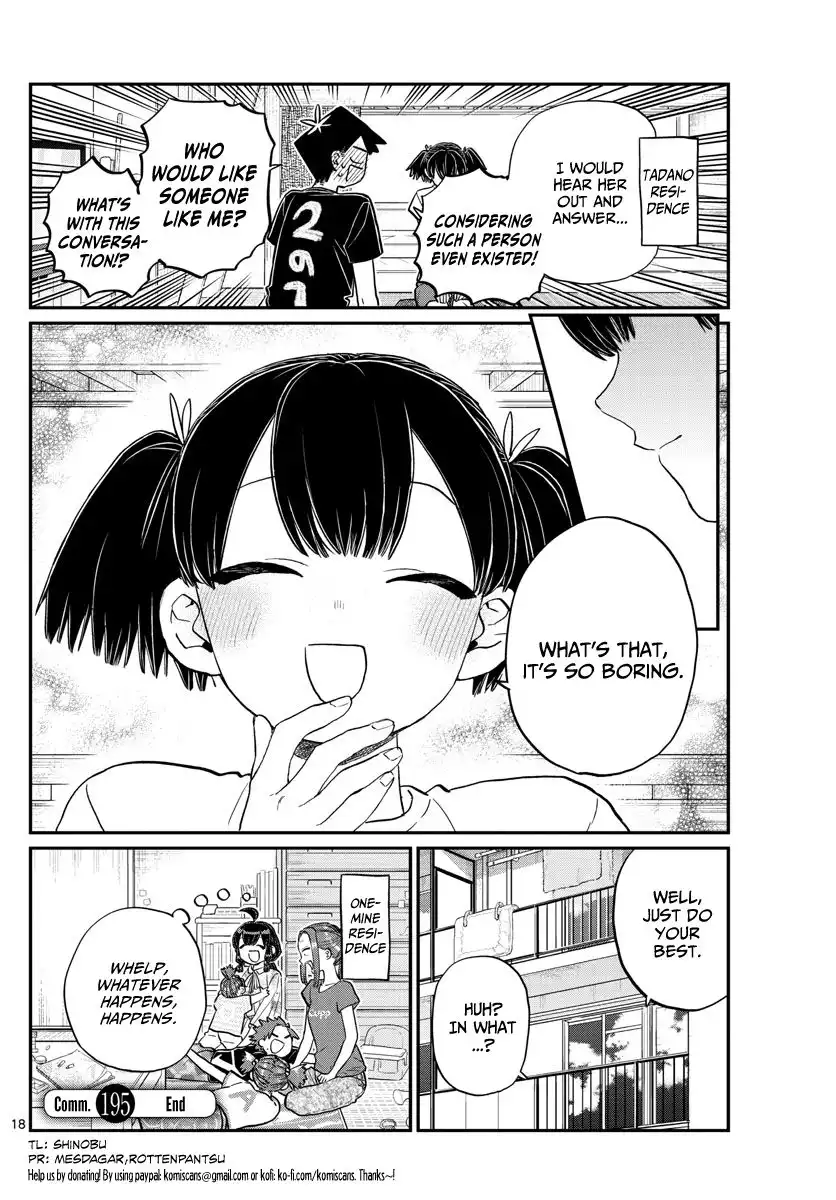 Komi-san wa Komyushou Desu Chapter 195 18